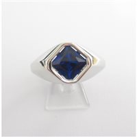 Anillo Damiata Gioielli Hombre in Oro blanco Quarzo idrotermale 2123/5/102-D199 - 2123/5/102-D199